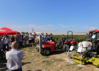 Nowatorski kombajn i kosiarka nawożenie malin
