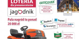Loteria dla prenumeratorów Jagodnika
