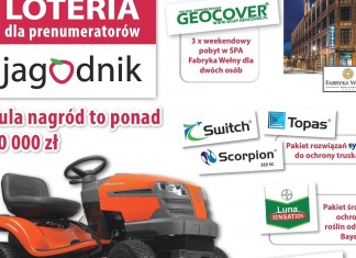 Loteria dla prenumeratorów Jagodnika
