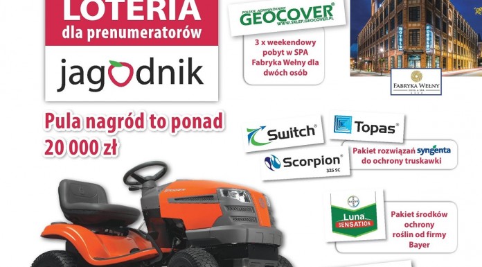 Loteria dla prenumeratorów Jagodnika