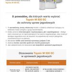 mailing Topsin jagodowe projekt SAP MK KP 2018