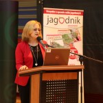 Dr Agnieszka Orzeł przyblizyła zagadnienia związane ze sterowaną uprawą jeżyny
