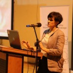 Dr hab. Edyta Górska-Drabik omówiła wykorzystanie entomopatogenicznych nicieni w zwalczaniu szkodników roślin jagodowych