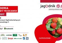 Akademia Uprawy Truskawek – 11 marca Gniezno, 12 marca Czerwińsk nad Wisłą