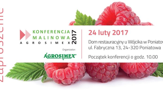 Regionalna Konferencja Malinowa już 24 lutego – zapraszamy do Poniatowej