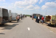 Giełda truskawkowa w Goławinie – nieśmiałe początki