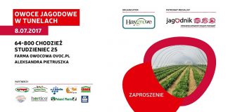 Konferencja OWOCE JAGODOWE W TUNELACH – edycja 2017. Zarejestruj swój udział!