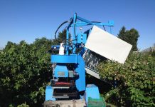 Malinka – polski, półrzędowy kombajn do zbioru maliny letniej