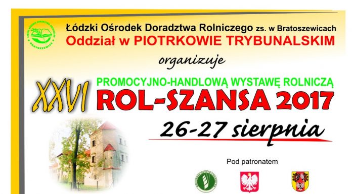 XXVI Promocyjno-Handlowa Wystawa Rolnicza ROL-SZANSA 2017