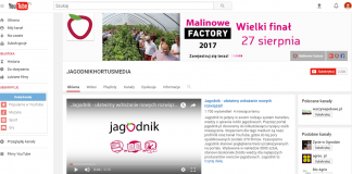 Jagodnik.pl na Youtube – już ponad 3,5 mln wyświetleń filmów