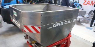 Rozsiewacze sadownicze