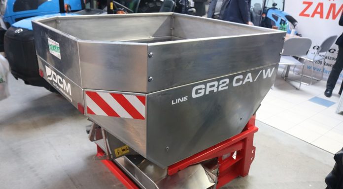 Rozsiewacze sadownicze