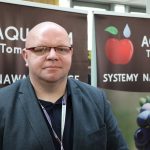 Tomasz Kroc, właściciel firmy AquaTom, projektuje i wykonuje instalacje nawodnieniowe i fertygacyjne