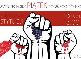 Protest rolników 13 lipca w Warszawie