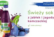 Jesienna nowość od Marwit – świeży sok z jabłek i jagody kamczackiej