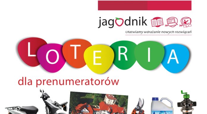 Ruszyła Loteria dla Prenumeratorów Jagodnika!