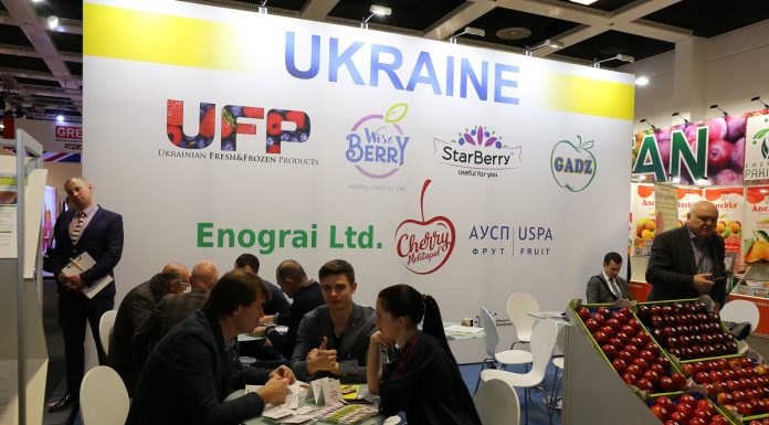 Wzrost eksportu ukraińskich owoców i jagód w ciągu 9 miesięcy 2018 roku