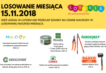 Wykorzystaj swoją szansę w listopadowym losowaniu nagród
