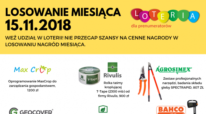 Wykorzystaj swoją szansę w listopadowym losowaniu nagród