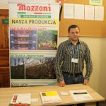 Tomasz Pieniak z Vivai Mazzoni oferował uczestnikom konferencji szeroki wybór sadzonek