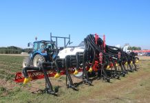 Nowy model opryskiwacza do truskawek