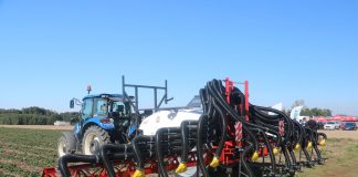 Nowy model opryskiwacza do truskawek