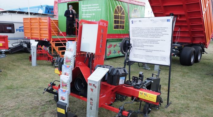 Inteligentny pielnik rzędowy dla truskawek