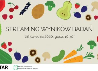 Ulubione warzywa i owoce Polaków – prezentacja online wyników „Narodowych badań konsumpcji warzyw i owoców”