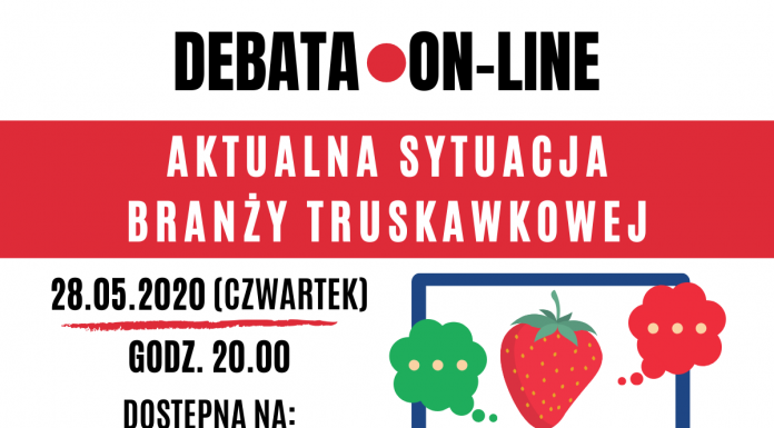 Aktualna sytuacja branży truskawkowej. Debata ?ON-LINE
