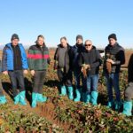Antonio Ferraresi oprowadzał plantatorów po kwaterach Vivai Mazzoni
