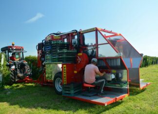 Mechaniczny zbiór malin i borówek kombajnem KAREN – to się opłaca.