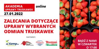 Akademia Uprawy Truskawek 2022, cz. 2 – już w czwartek!