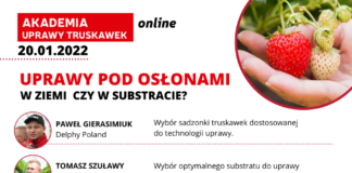 Akademia Uprawy Truskawek 2022 online – ruszamy!