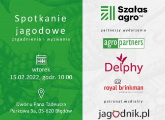 Spotkanie jagodowe Szałas agro, Delphy Polska, Agropartners i Royal Brinkman
