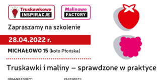 Szkolenie: Truskawki i maliny – sprawdzone w praktyce