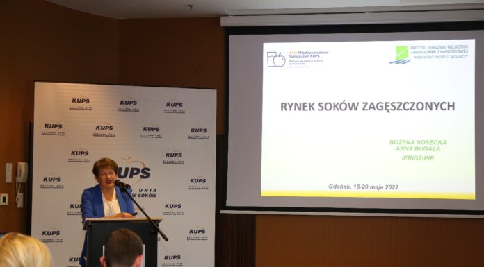 Rynek soków zagęszczonych