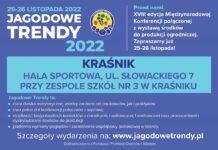 Jagodowe Trendy odbędą się w listopadzie – pełny program