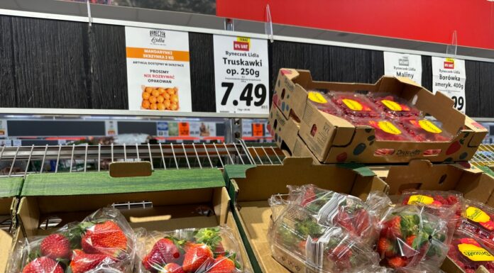 Ceny owoców jagodowych w drugiej połowie lutego – borówka, malina, truskawka – mała podaż, wysokie ceny