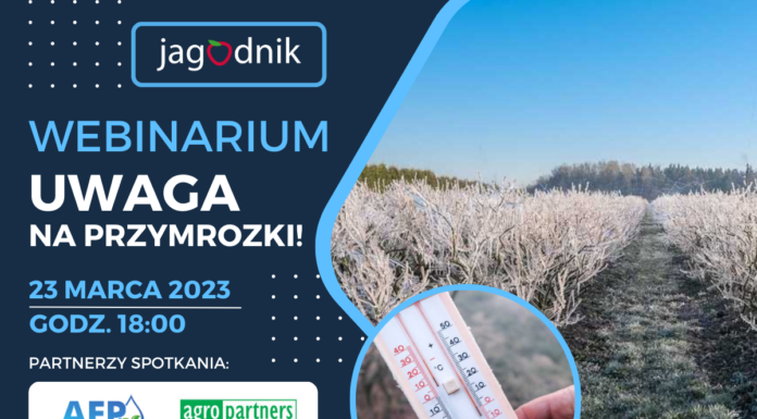 UWAGA na przymrozki! – webinarium