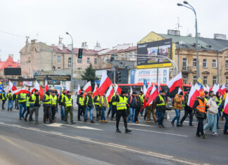 Protest rolników w Lublinie, 20 marca 2024