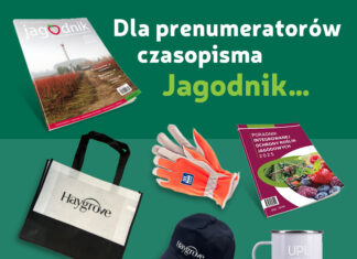 Nagrody dla obecnych i przyszłych prenumeratorów „Jagodnika” na targach TSW 2025 (22-23 stycznia)