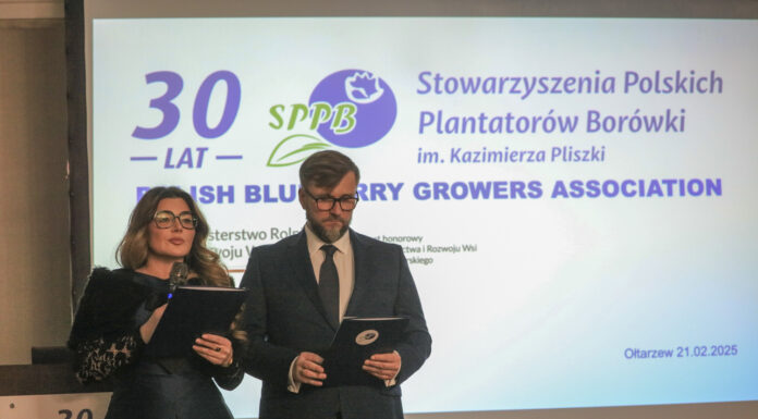 30 lat wspólnej działalności. Plantatorzy borówki mogą być dumni