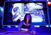 Historia uprawy borówki w Polsce namalowana piaskiem