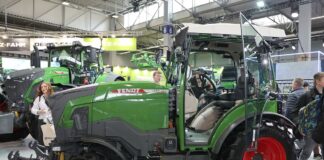 Elektryczna rewolucja w rolnictwie – ciągnik Fendt e107 V Vario debiutuje na Agrotech Ciągnik Fendt e107 V Vario