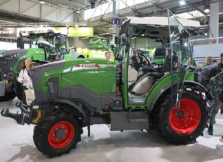 Elektryczna rewolucja w rolnictwie – ciągnik Fendt e107 V Vario debiutuje na Agrotech Ciągnik Fendt e107 V Vario