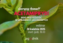 Gorący temat – acetamipryd i jego przyszłość w uprawach jagodowych. Zapraszamy na webinar!