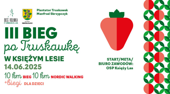 Fundacja Bieg Rolnika zaprasza na III Bieg po Truskawkę! bieg po truskawkę