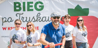 Bieg po Truskawkę 2025 w Księżym Lesie Uczestnicy biegu po truskawkę