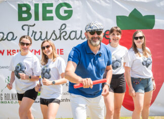 Bieg po Truskawkę 2025 w Księżym Lesie Uczestnicy biegu po truskawkę