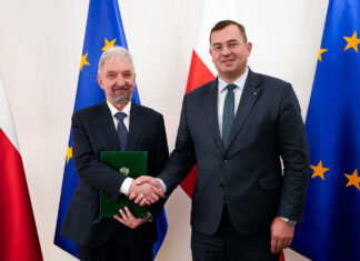 Znana postać na stanowisku dyrektora Instytutu Ogrodnictwa w Skierniewicach Krzysztof Rutkowski